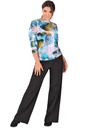 Damen Tanzshirt  ¾ Arm "GINA"-print