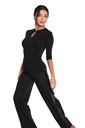 Women's dance trousers with gallon stripes