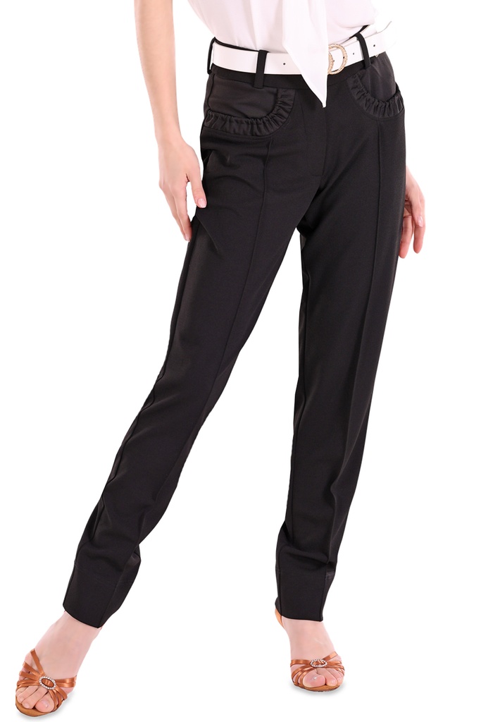 Elegante Damen Lifestylehose zum Raffen "NADINE"