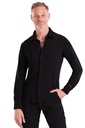 Men's dance shirt with decorative seams "FRANCO"