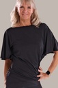 Damen Tanzshirt "ANABELLA" schwarz