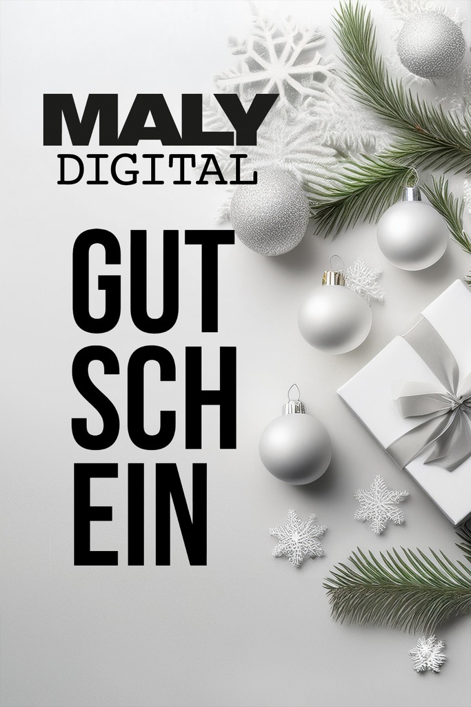 MALY-Geschenkgutschein (DIGITAL)